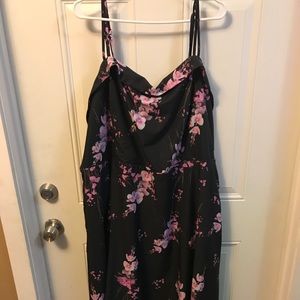 City chic plus size A-line dress with pockets